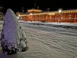 Tamaqua train station in the snow. DONALD R. SERFASS/SPECIAL TO THE TIMES NEWS