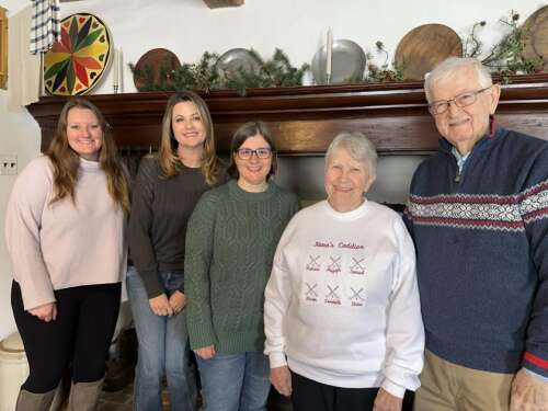 Director of Tourism visits The Knauss Homestead, Emmaus
