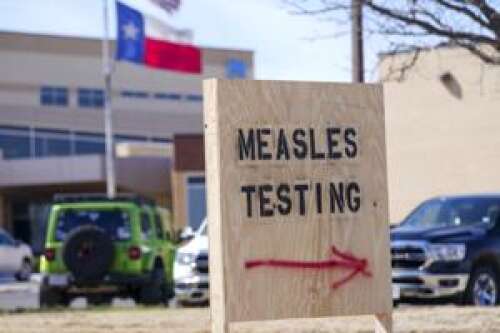 U.S. measles outbreak highest in years