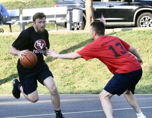 Adult summer basketball heats up