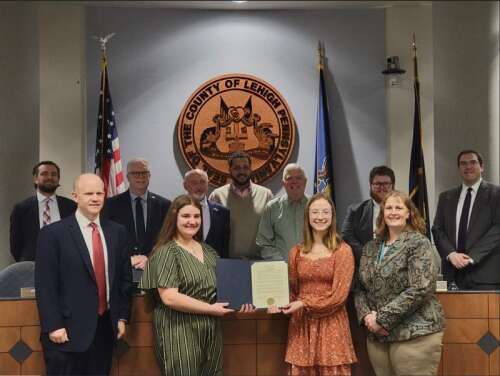 County commissioners honor 4-H members – Lehigh Valley Press