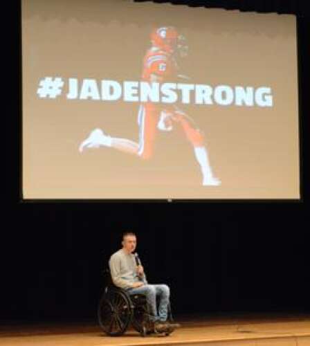 Injured high school athlete battled paralyzing injury – Times News Online