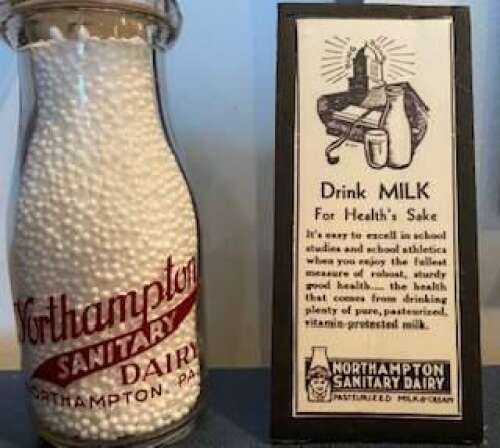 Simcoe Sanitary Dairy Milk Bottle (TRE) # 25