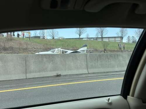 I-78 eastbound reopens after plane lands on road – Times News Online