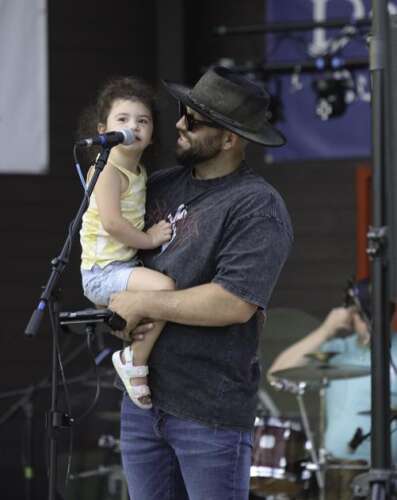 Singer in training