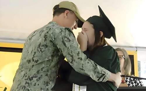 CCTI grad's brother returns from Navy to present diploma – Times News Online - Vimarsana News