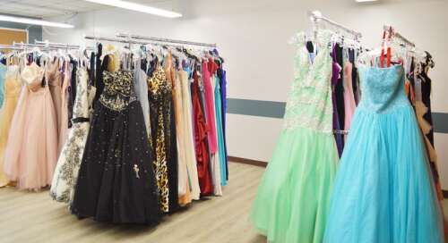 Prom dress resale shop sales