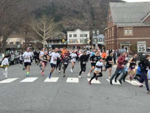 Record turnout for Bo Tkach turkey trot