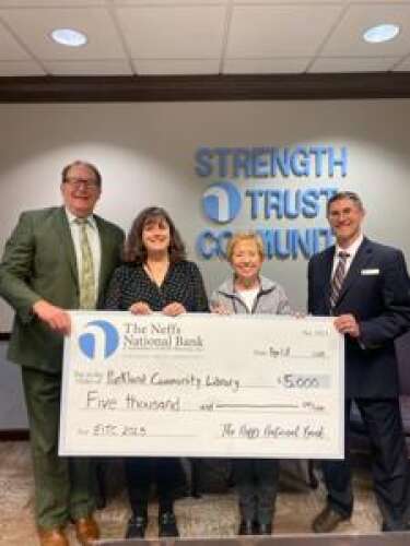 The Neffs National Bank donates funds to Parkland Community Library ...