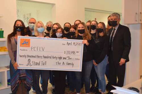 Practice donates funds to Pediatric Cancer Foundation of the Lehigh ...