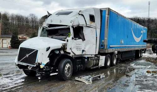 Route 309 reopens after truck rollover – Times News Online