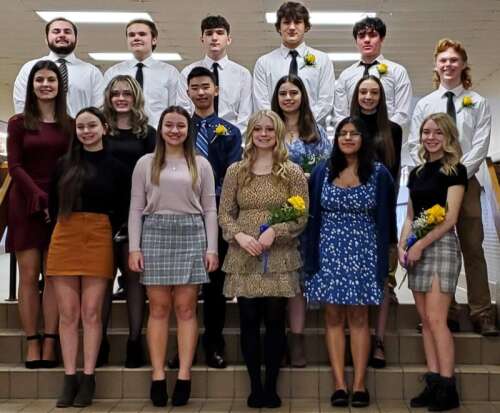 Students inducted into National Honor Society – Times News Online - Vimarsana News