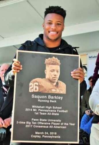 Whitehall High School will retire Saquon Barkley's jersey