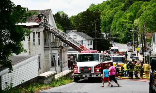 Crews battling fire in Schuylkill County – Times News Online
