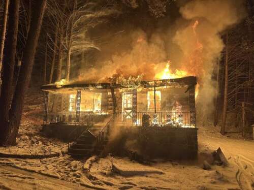 Fire destroys abandoned home in Lower Towamensing – Times News Online