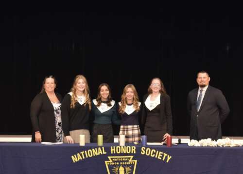 Jim Thorpe students inducted into honor society