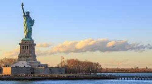 The Statue of Liberty Stands Tall in the U.S.A. ©1998 Asher