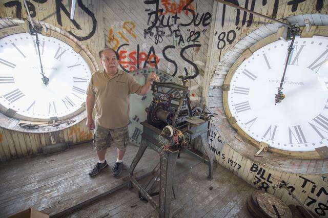 Spotlight Extensive Restoration Work Returns Schwab School Clock To Its Fo Times News Online