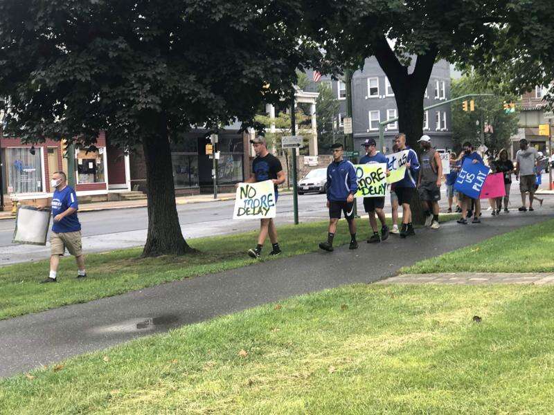 Palmerton Protest Sports Delays Concern Students Times News Online