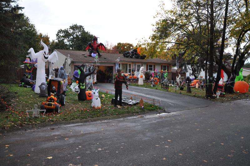 Spooky display greets trickortreaters in Salisbury Lehigh Valley Press