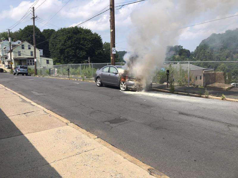 Car fire near Schuylkill courthouse – Times News Online