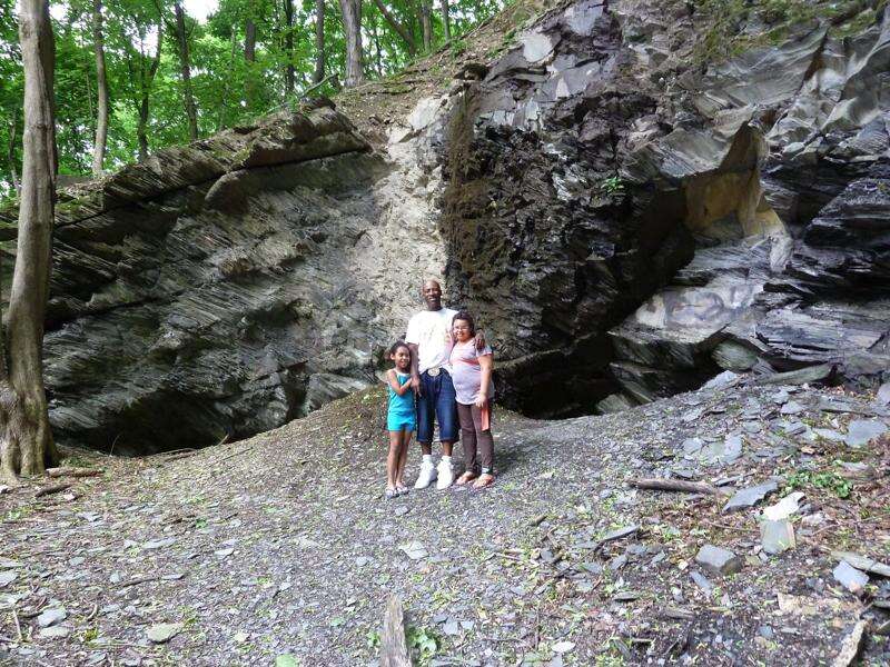 Carbon Slate Quarry, Slatington, Lehigh County, Pennsylvania, USA