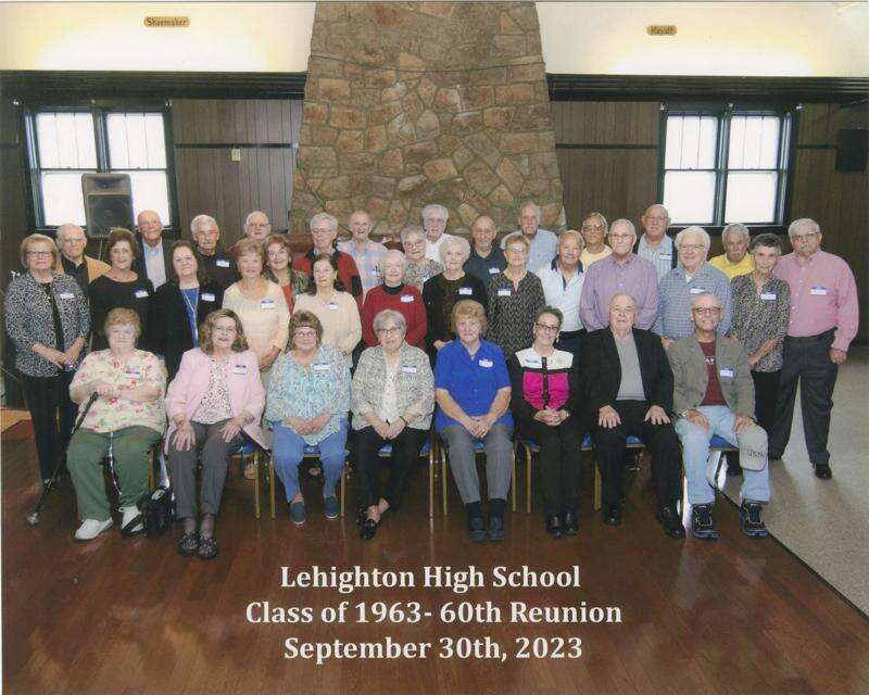 Lehighton Class of 1963 Reunion Times News Online