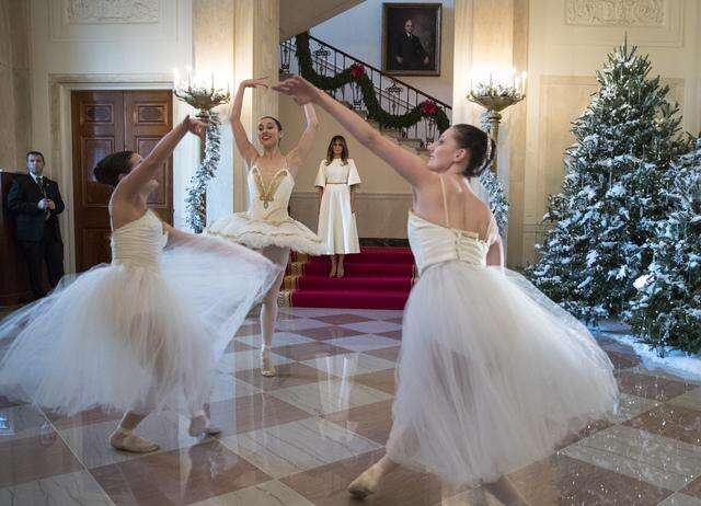 Dancing Ballerinas Help Kick Off Christmas At White House Times News Online