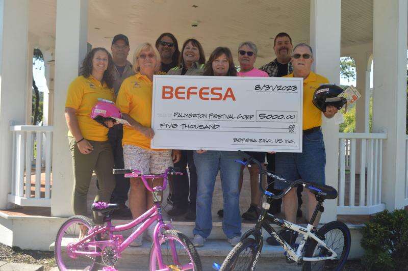 Befesa contributes 5K to Palmerton Community Festival Times News Online