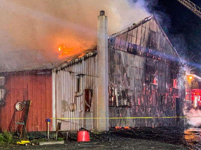 Fire destroys ScreamPark barn in Lowhill Twp Lehigh Valley Press