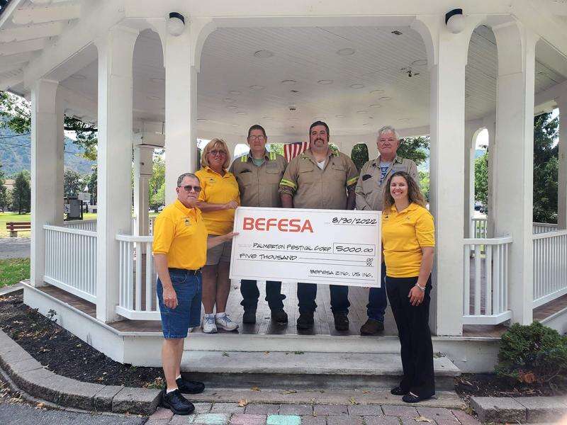 Befesa donates 5K to Palmerton Community Festival Times News Online