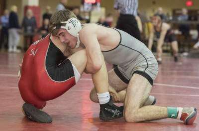 A year after cancer treatment, Ward is wrestling in Hershey