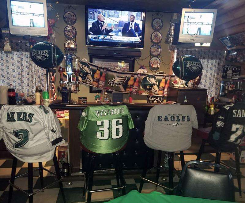 philadelphia eagles man cave