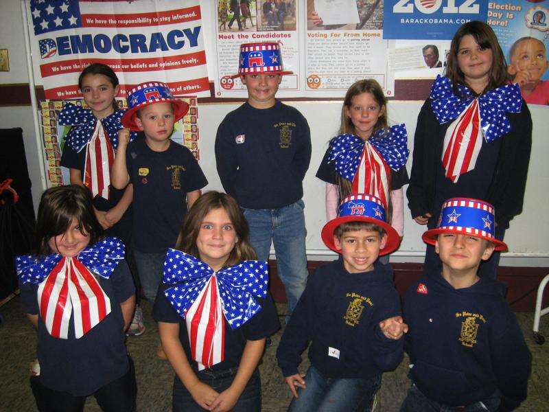 Ss Peter And Paul School Holds Election Assembly Times News Online