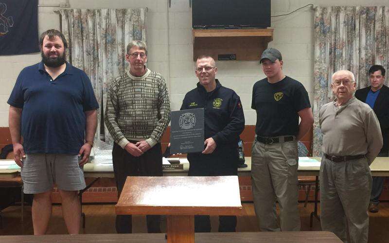 Slatington fire department honored for work during storm – Times News