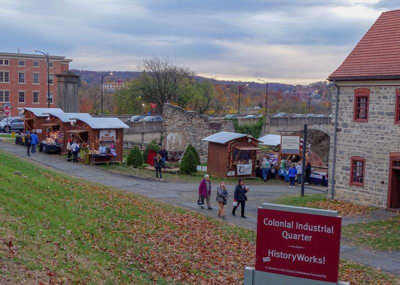 Christmas village opens downtown Lehigh Valley Press