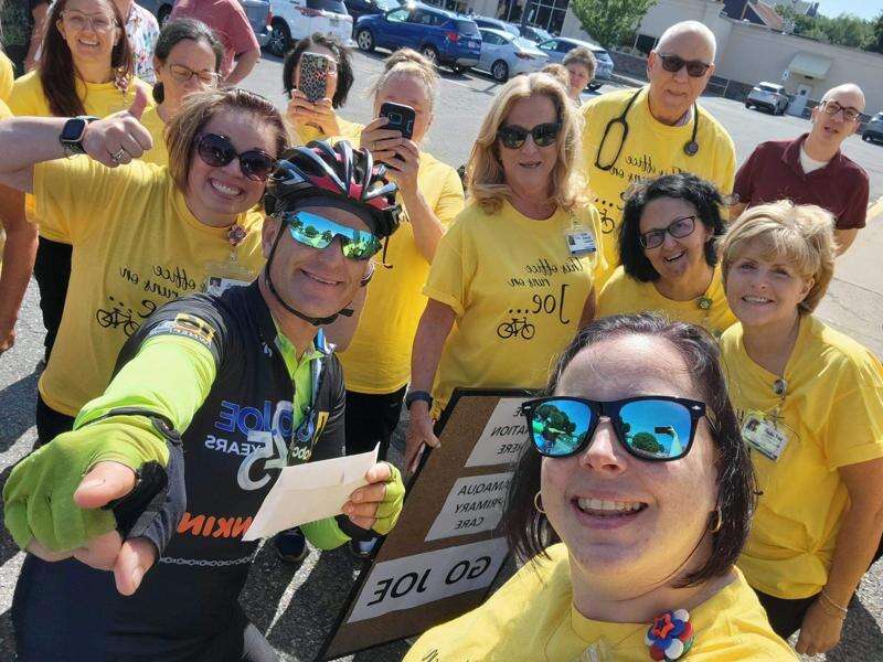 ‘Go Joe’ bike tour makes area stops Times News Online