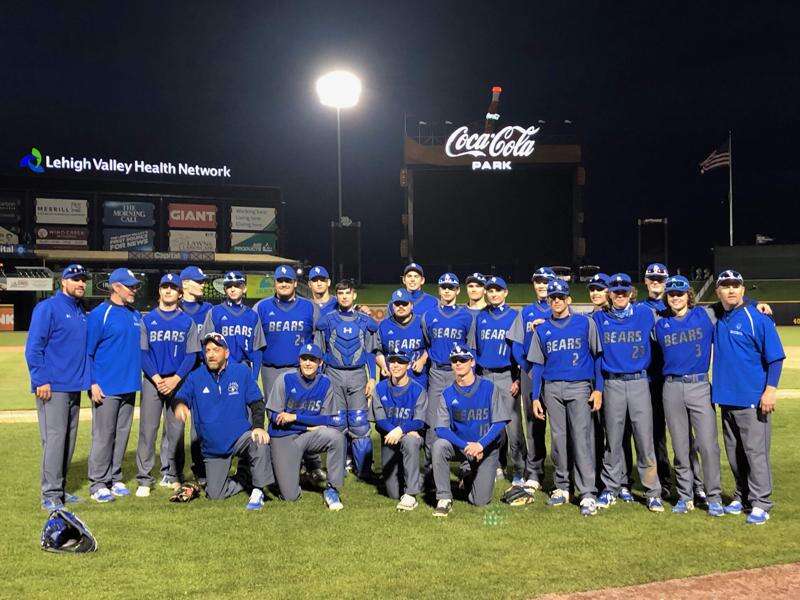 Cheering on the Lehigh Valley Ironpigs at Coca-Cola Park