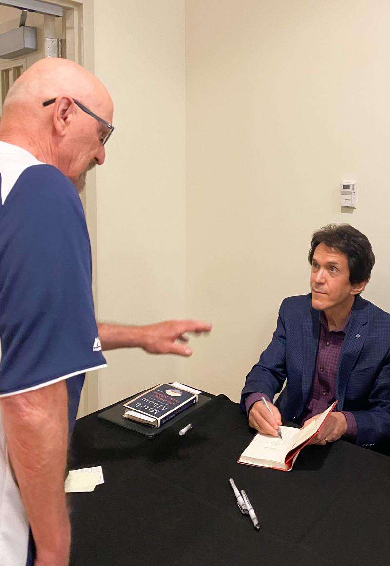 An evening with Mitch Albom Times News Online