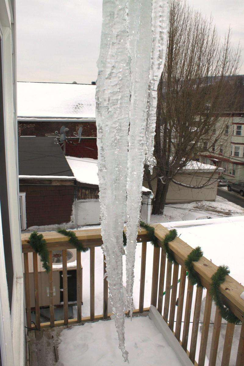 Big Icicles Can Mean Problems Times News Online