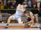 NW Lehigh's Anthony Russo vs Saucon Valley's Cael Markle.
